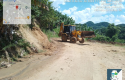 Retirada de Barreira na Estrada Osvaldo Amaral