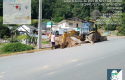 Conserto de tubulação no Mercado Wajand, Ruta Otto Hillbrecht, Bairro Bomplant