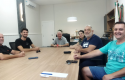 Reunião na qual foi apresentada a nova administradora do Parque do Braço Esquerdo, a Travelum
