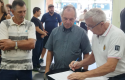 Assinatura do convênio com a Associação dos Bombeiros Voluntários de Corupá